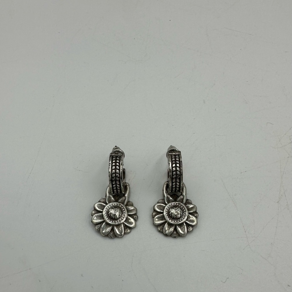 Brighton Silver Pierced Earrings